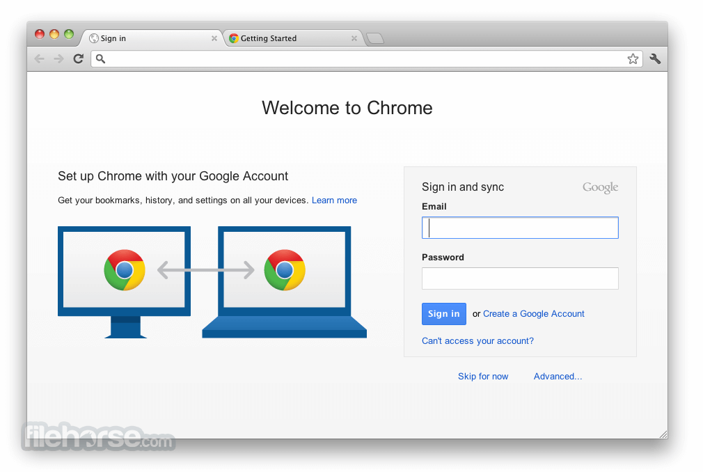 Google chrome browser for mac